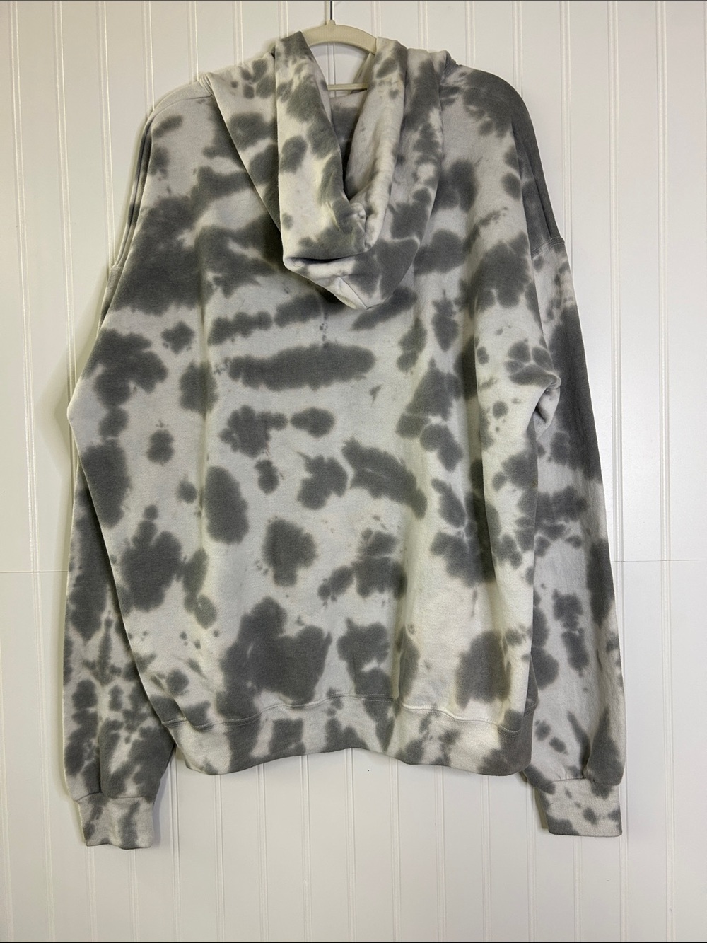 DragonBall Z Goku Crunchy Roll Toei Anime Gray White Tye Dye Hoodie Size XL - Picture 3 of 6